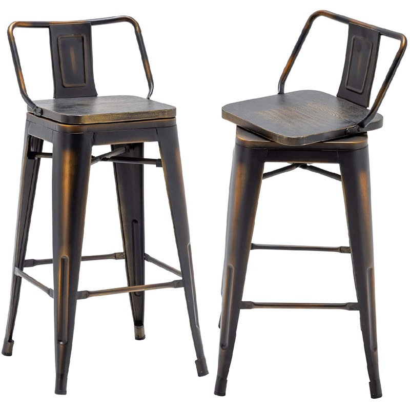 Sand & Stable Kaleo Swivel Counter and Bar Stool & Reviews Wayfair